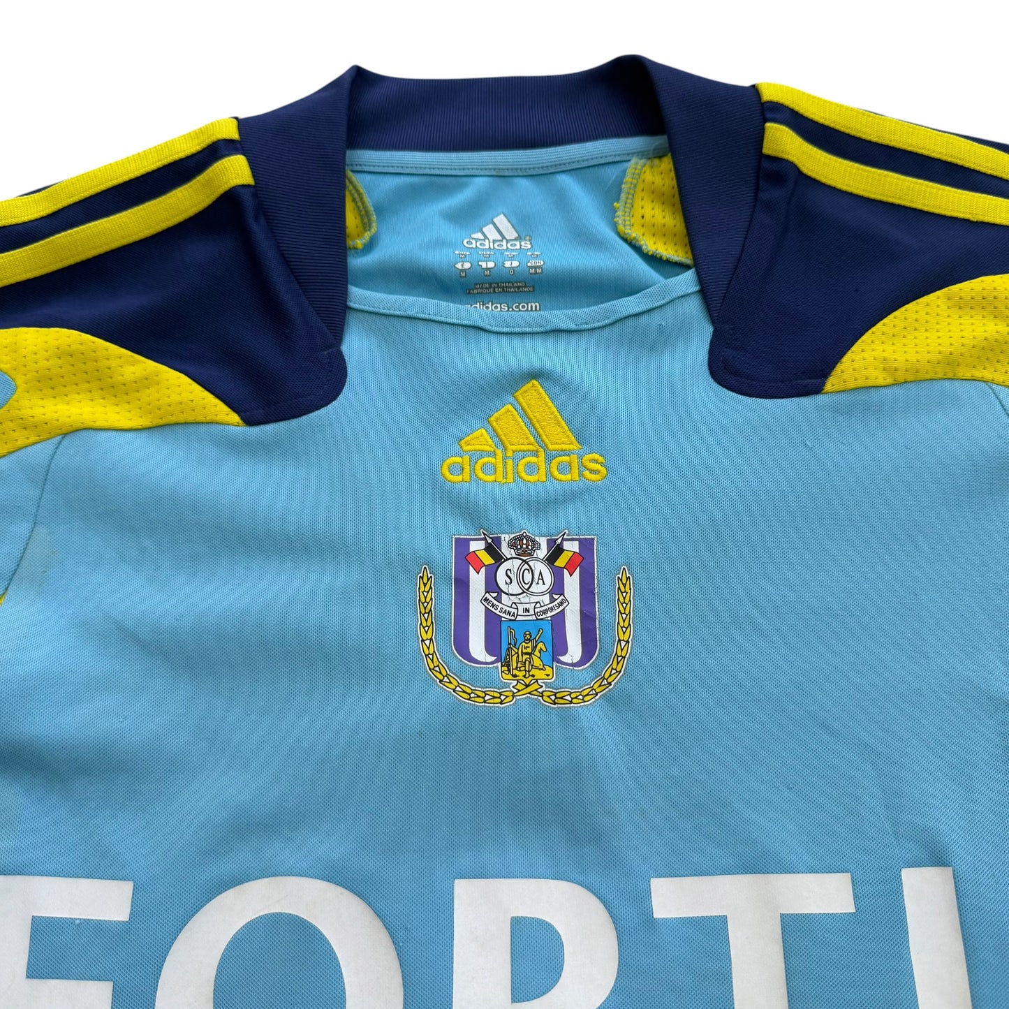 2007 RSC Anderlecht - Adidas goalkeeper jersey - M