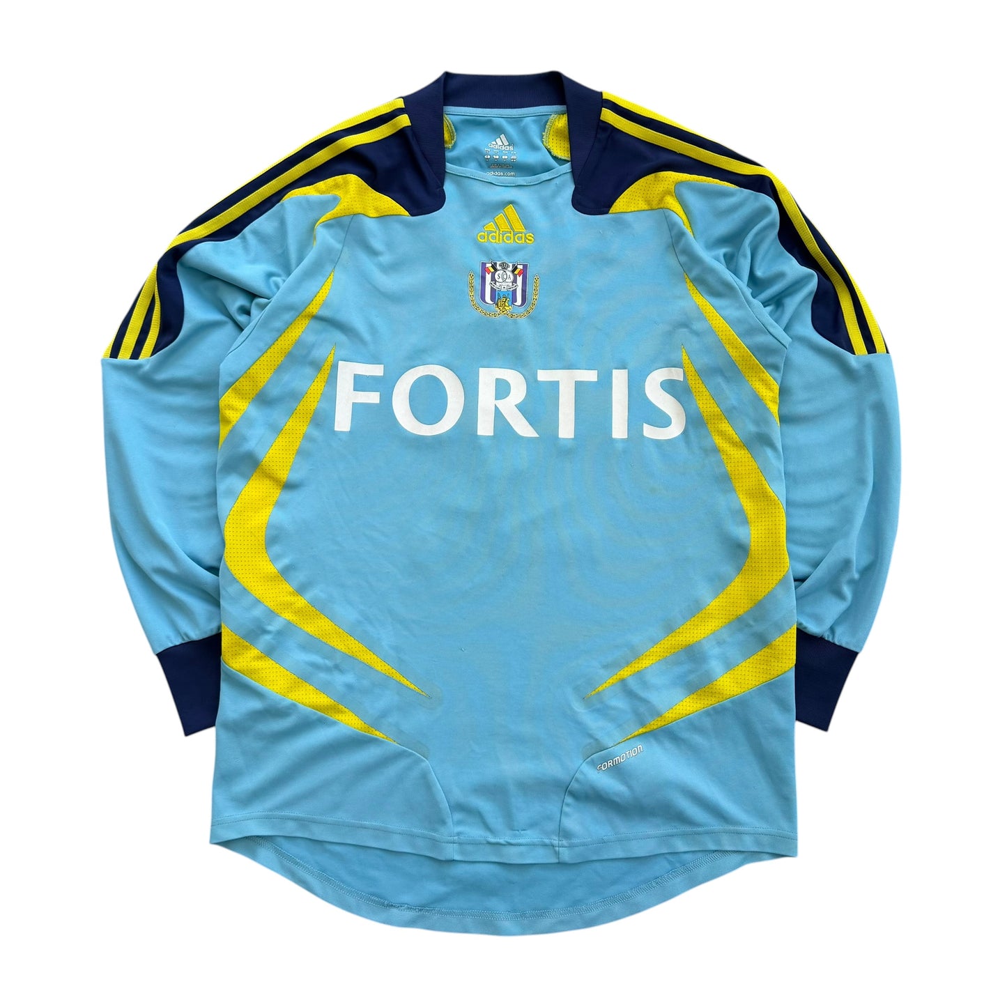 2007 RSC Anderlecht - Adidas goalkeeper jersey - M