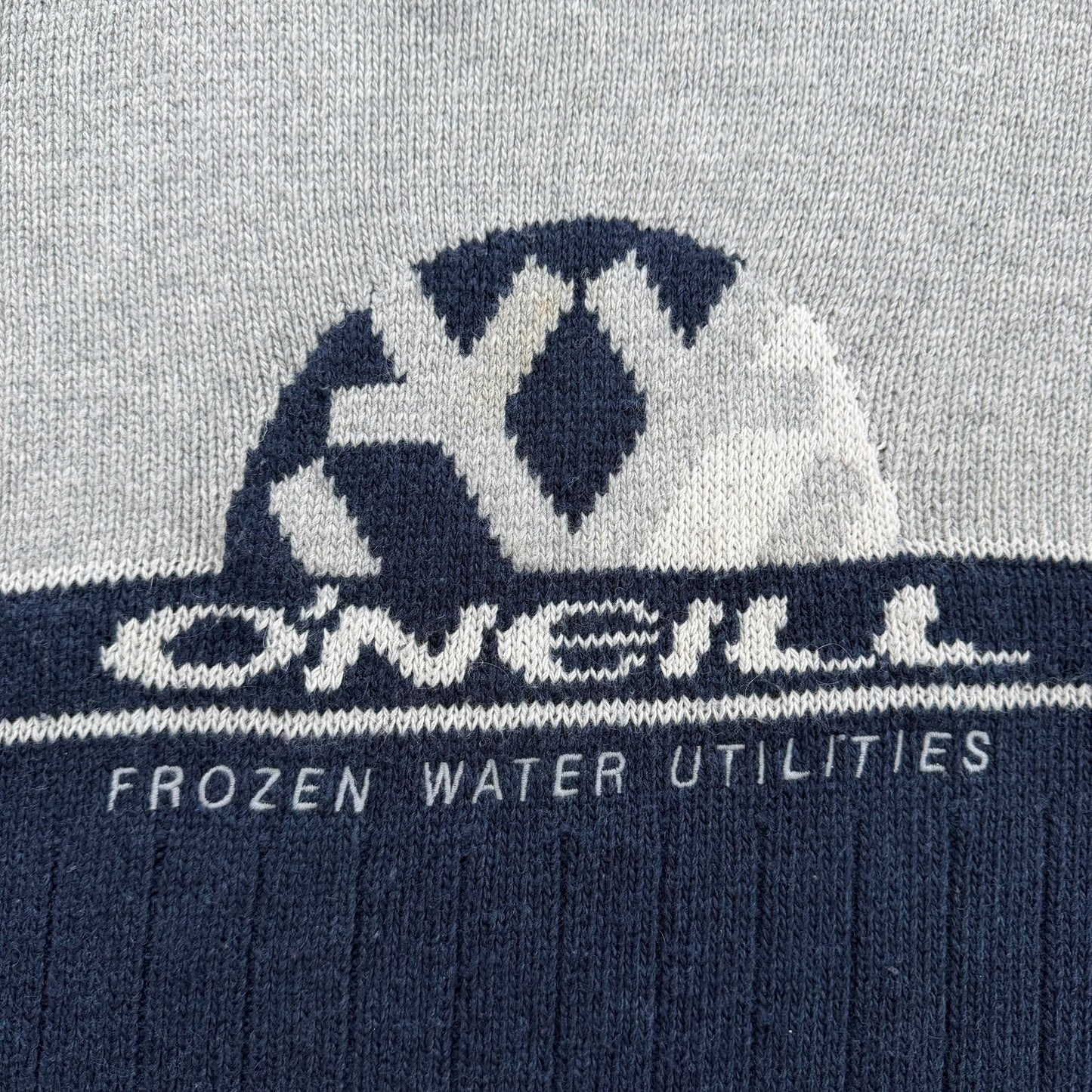 1990's O'Neill - Frozen Water Utilities Knit Sweater - S