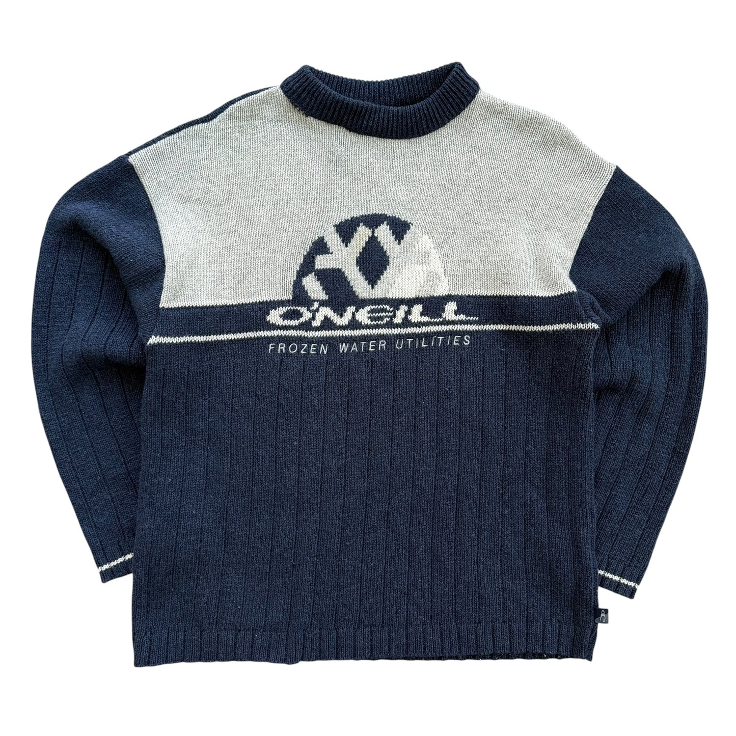 1990's O'Neill - Frozen Water Utilities Knit Sweater - S