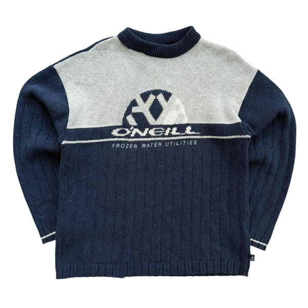 1990's O'Neill - Frozen Water Utilities Knit Sweater - S