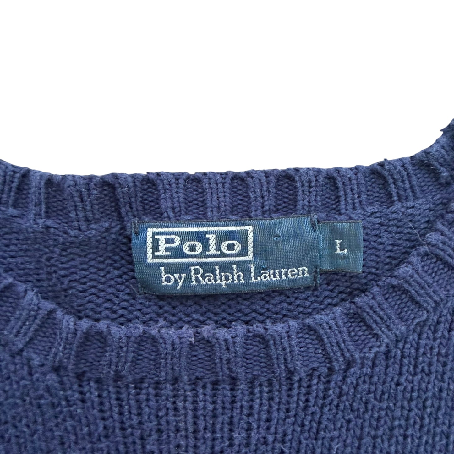 1990's Polo Ralph Lauren Knit Sweater - L