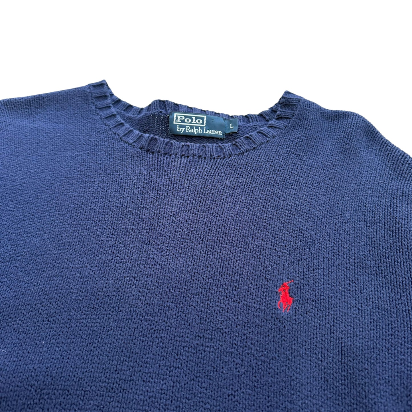 1990's Polo Ralph Lauren Knit Sweater - L