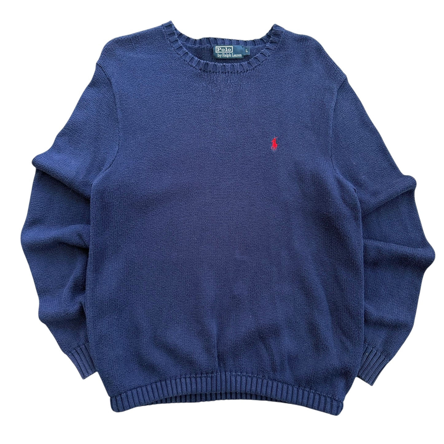 1990's Polo Ralph Lauren Knit Sweater - L