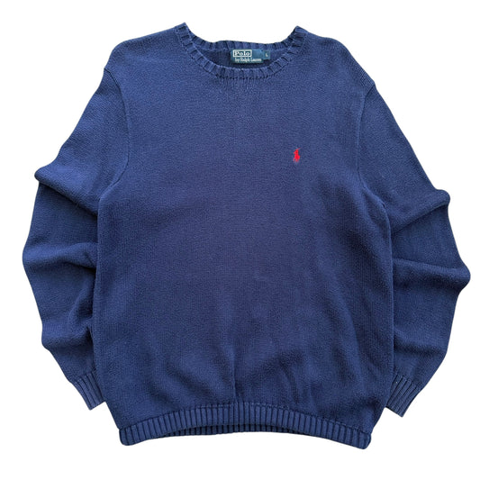 1990's Polo Ralph Lauren Knit Sweater - L