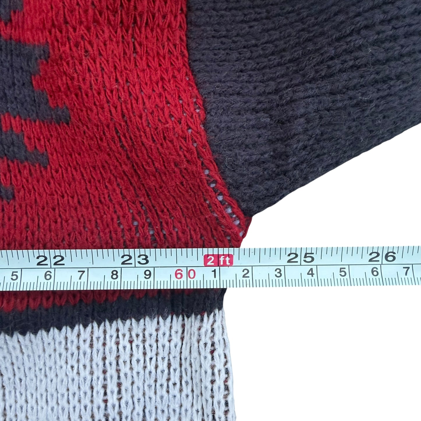 1980’s Clifton Place - Aztek Knit Sweater - XL