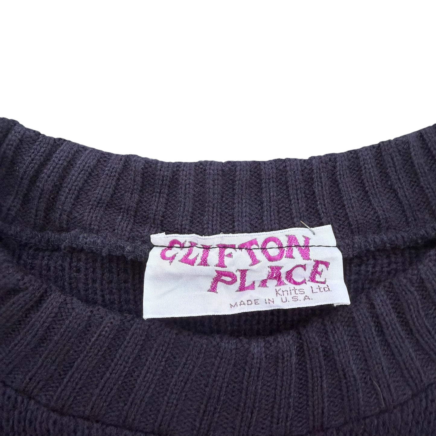 1980’s Clifton Place - Aztek Knit Sweater - XL