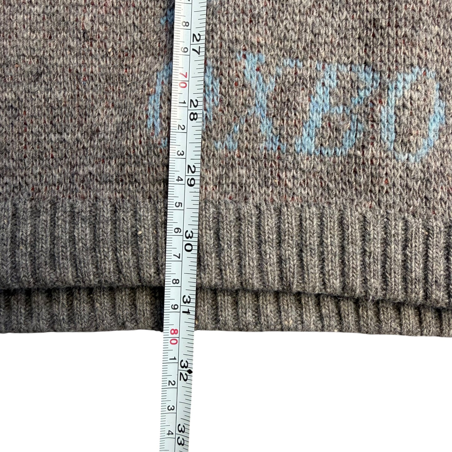 1990’s Oxbow Funky Graphic Knit Sweater - XL