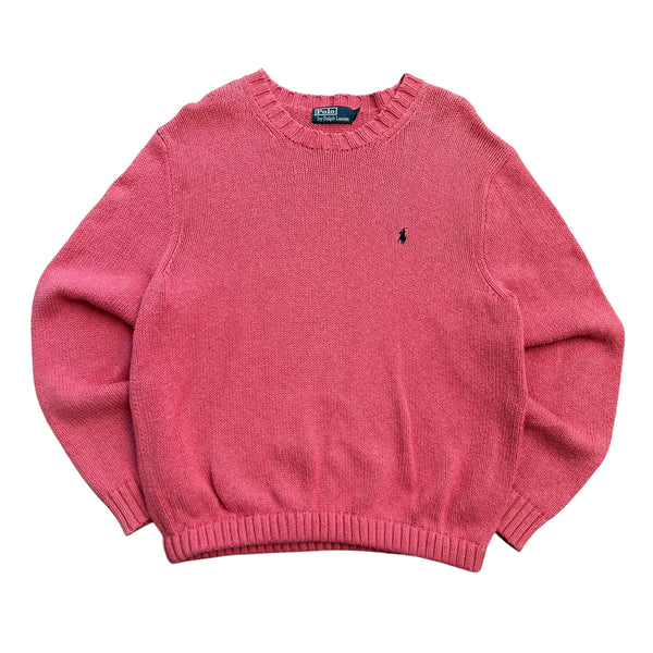 1990's Polo Ralph Lauren Knit Sweater - XL