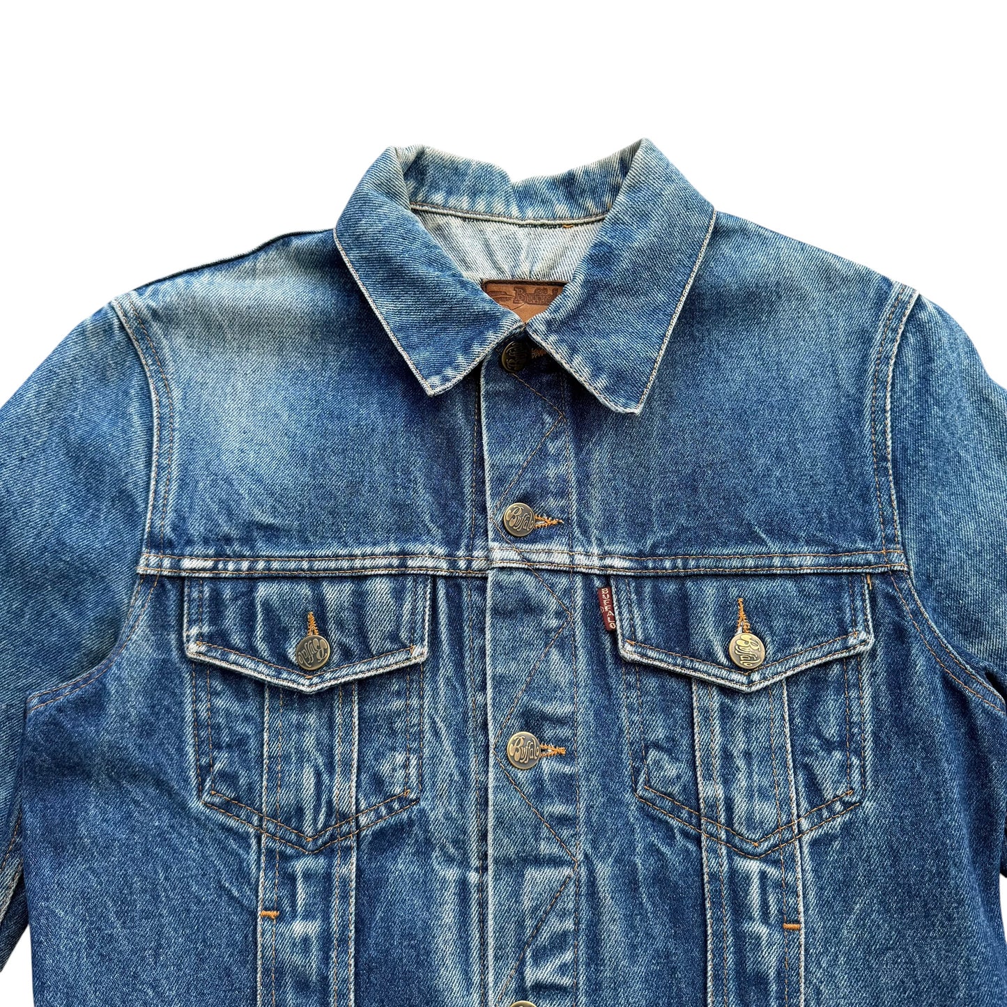 1990's Women's Buffalo Denim Jacket - S