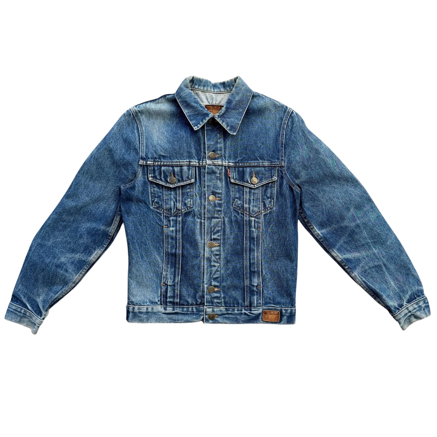 1990's Women's Buffalo Denim Jacket - S