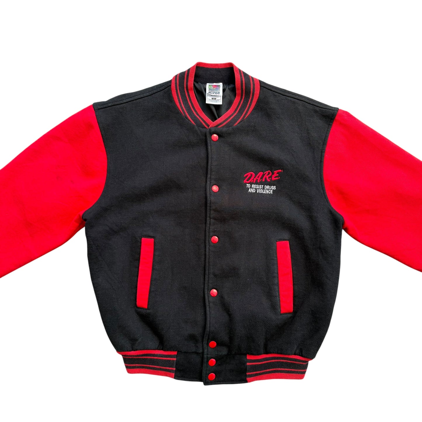 1990's D.A.R.E - To Resist Drugs and Violence Varsity Jacket