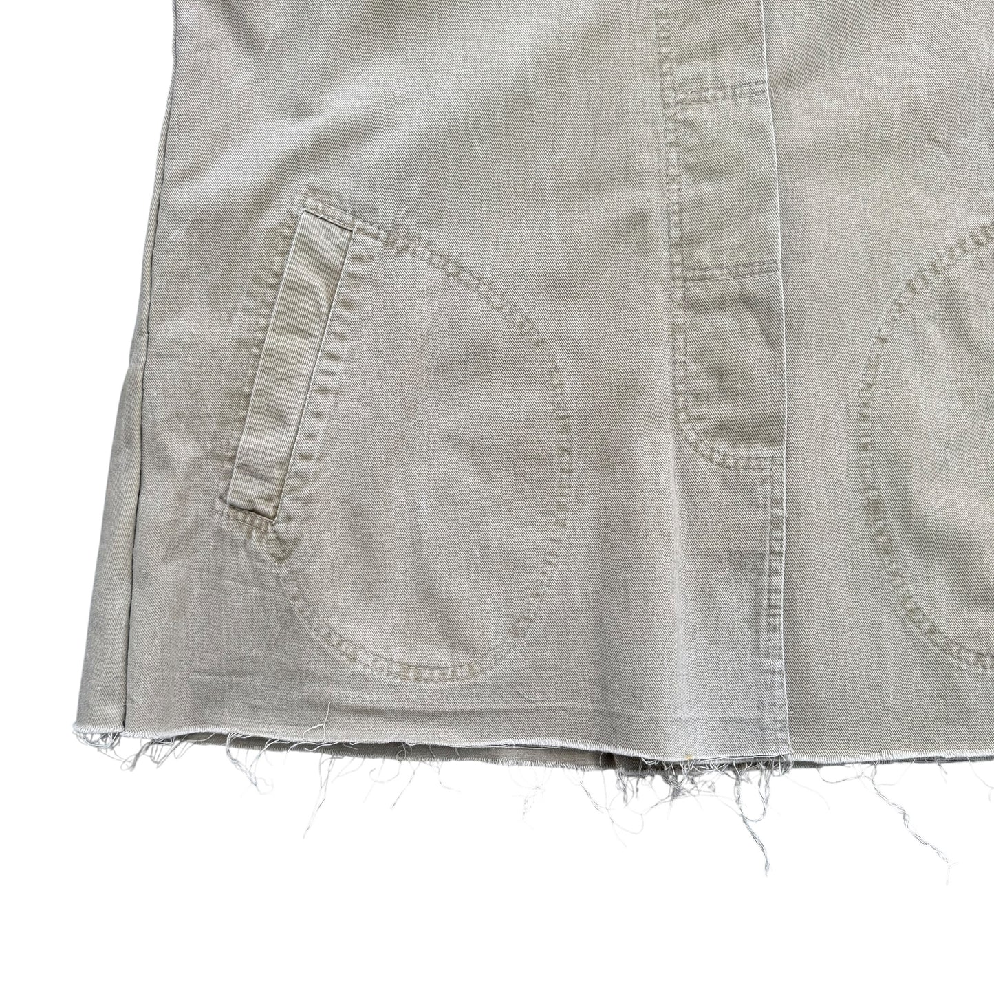 1990's Workwear / Classy Style - Corduroy Collar Jacket - L
