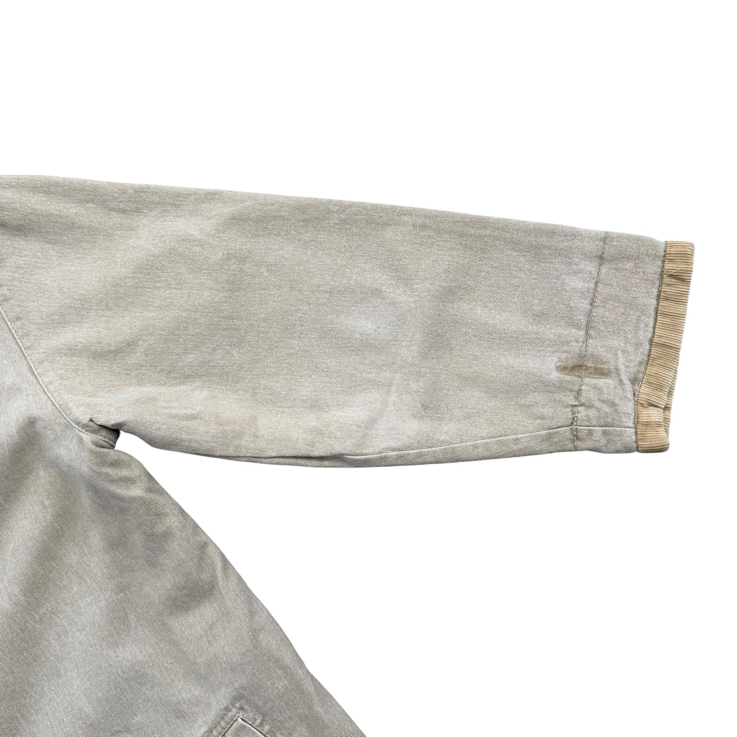 1990's Workwear / Classy Style - Corduroy Collar Jacket - L