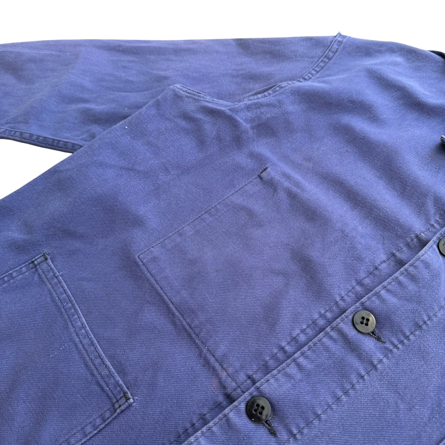 1960's French Workwear - Chore Coat Jacket - L