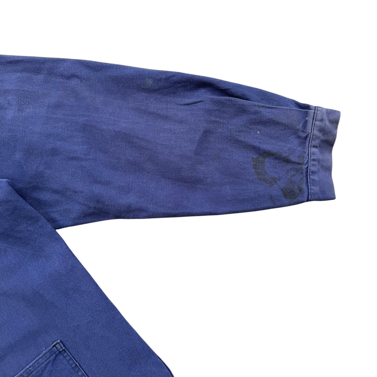 1960's French Workwear - Chore Coat Jacket - L