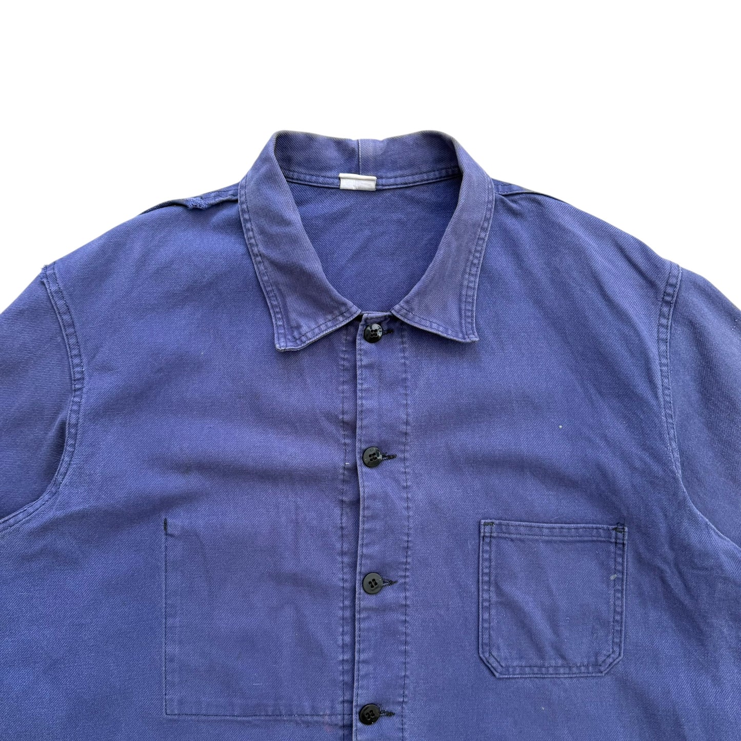 1960's French Workwear - Chore Coat Jacket - L