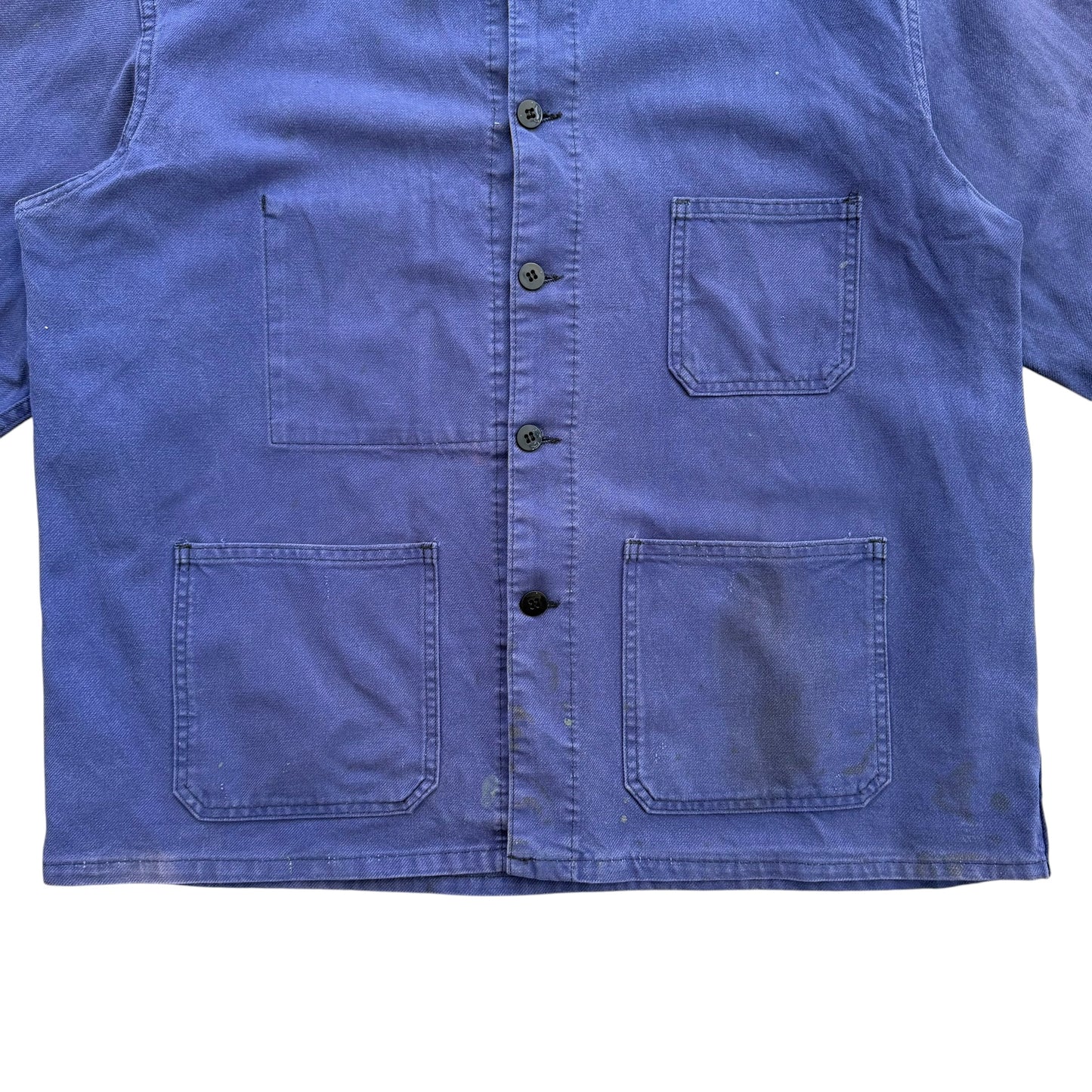 1960's French Workwear - Chore Coat Jacket - L
