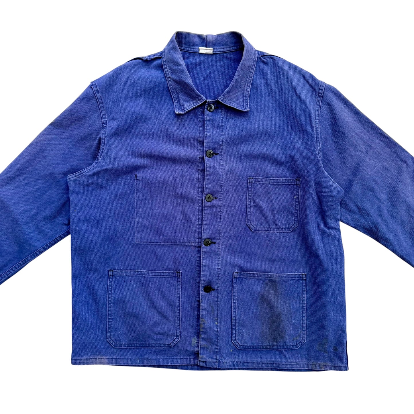 1960's French Workwear - Chore Coat Jacket - L