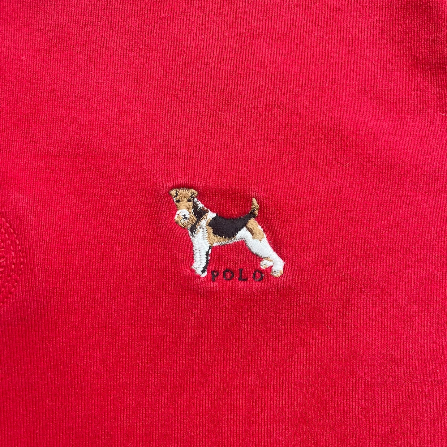 1990's Women's Polo Ralph Lauren - Schnauzer Long sleeve Polo - M