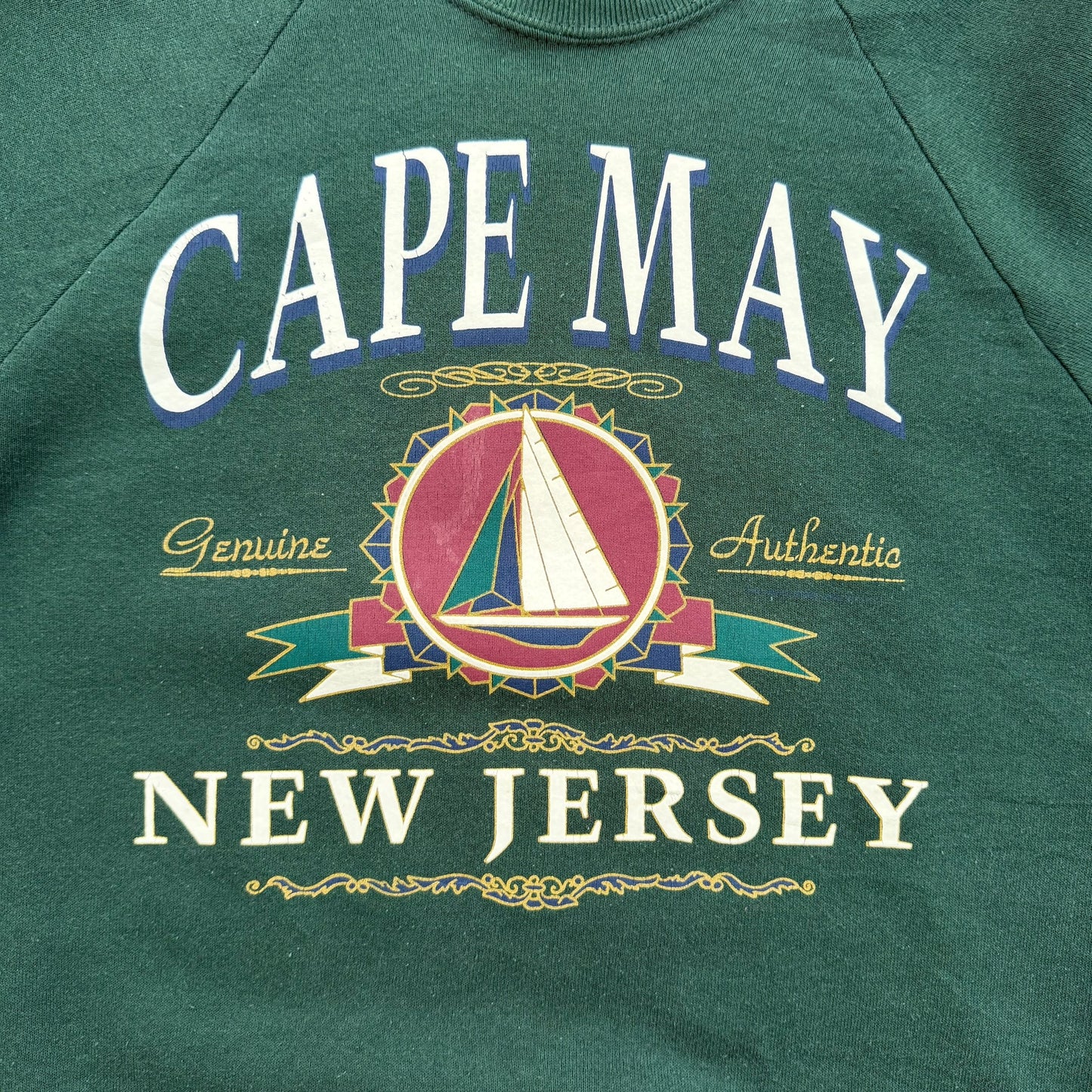 1990's Cape May - New Jersey Souvenir Sweatshirt - M
