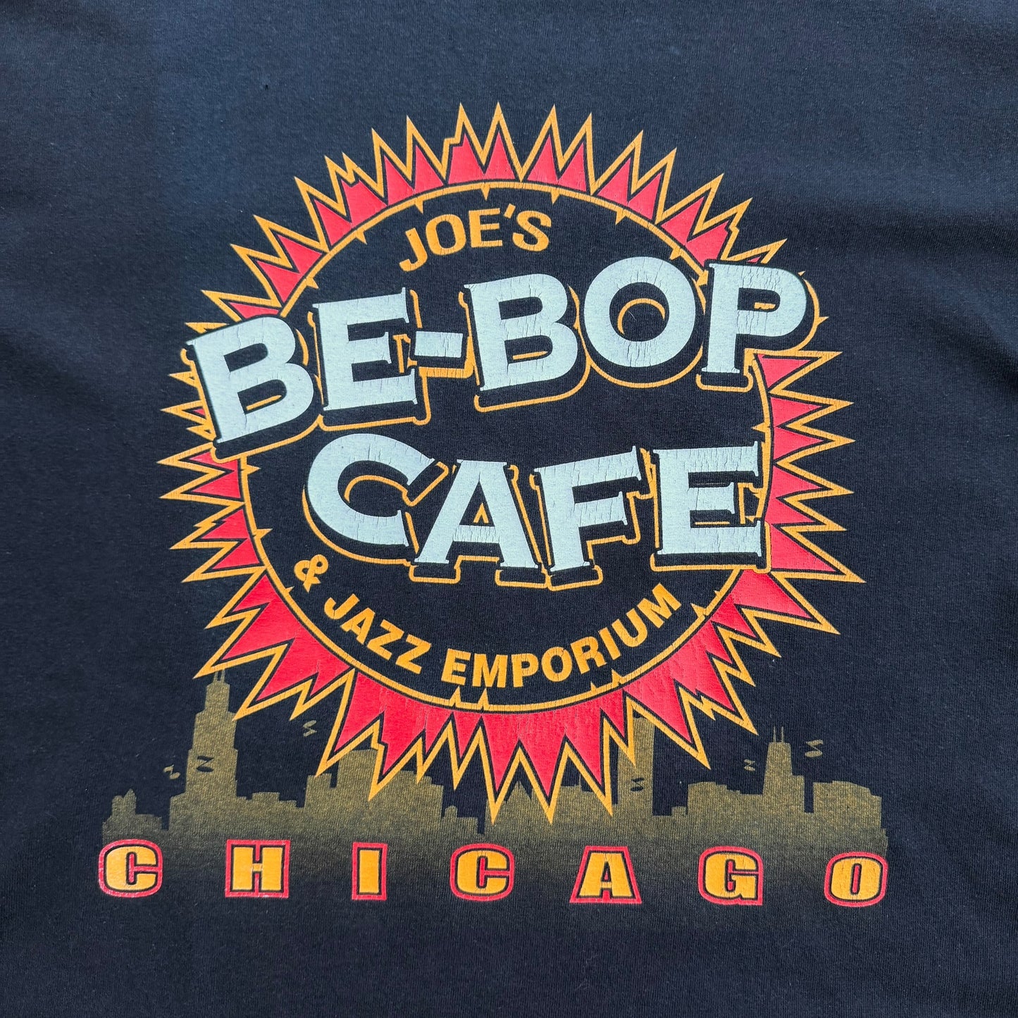 Early 2000's Joe’s Be-Bop Cafe Chicago T-Shirt - M