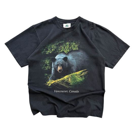 1990's Vancouver Canada - Bear Graphic T-Shirt - M