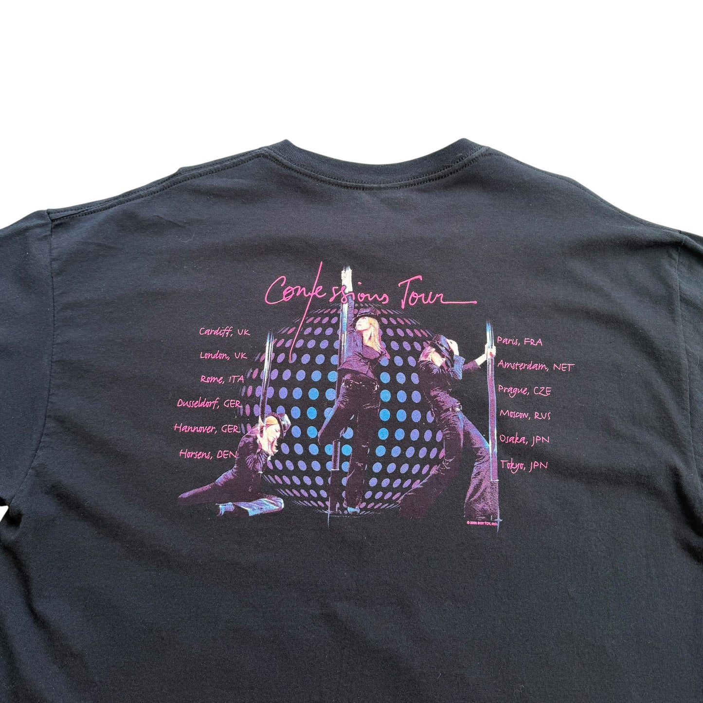 2007 Madonna - Confession Tour T-shirt - XL