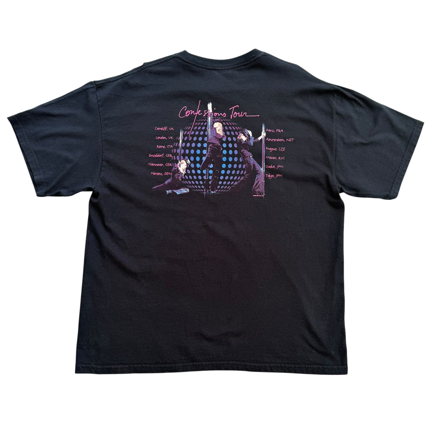 2007 Madonna - Confession Tour T-shirt - XL