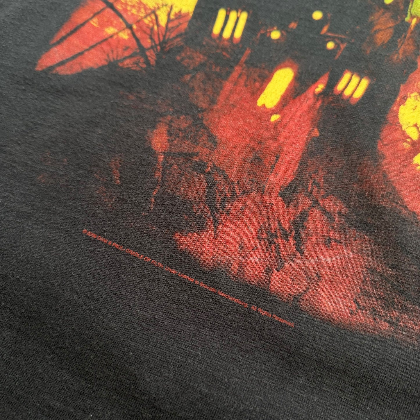 2008 Cradle Of Filth - Cemetery And Sundown T-Shirt - L