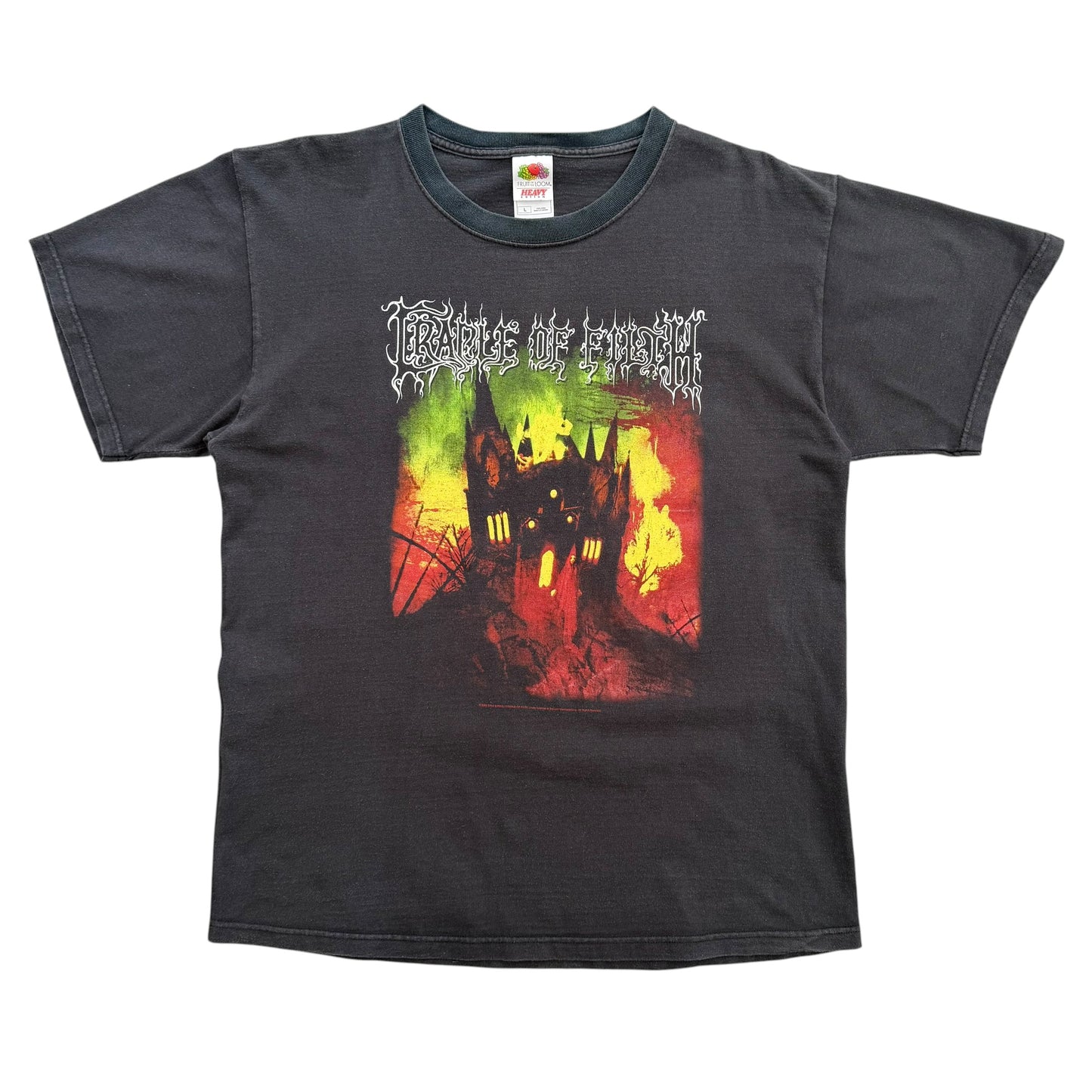 2008 Cradle Of Filth - Cemetery And Sundown T-Shirt - L