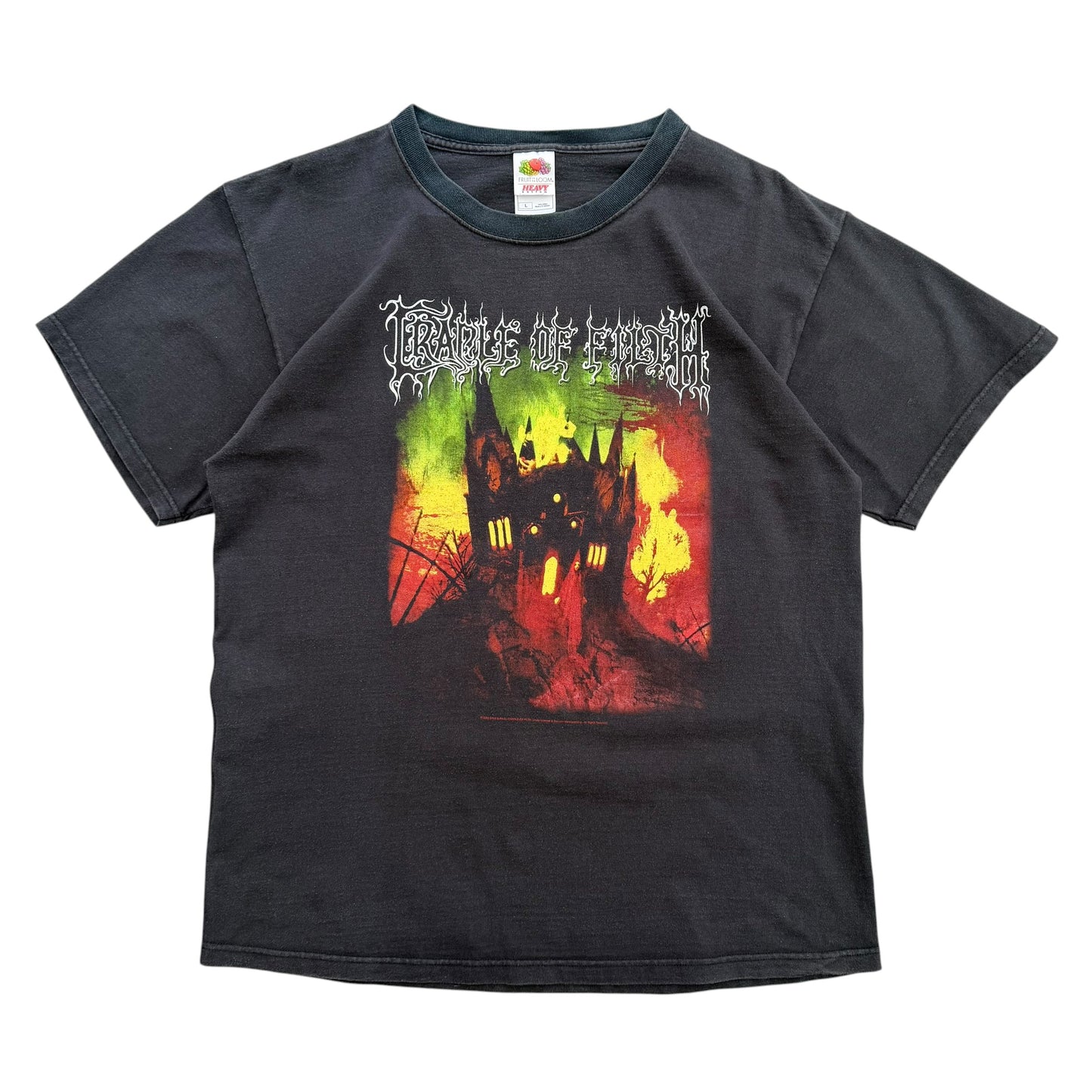 2008 Cradle Of Filth - Cemetery And Sundown T-Shirt - L