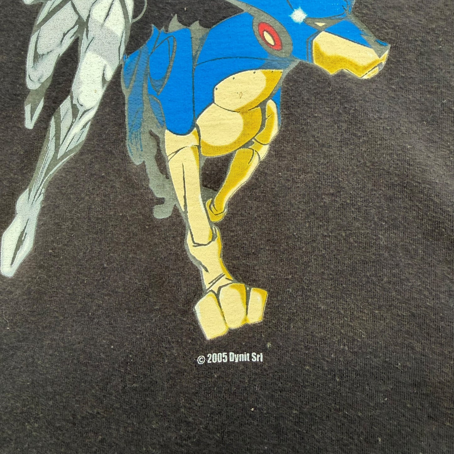 2005 Casshan Anime - Kyashan Graphic T-shirt - M