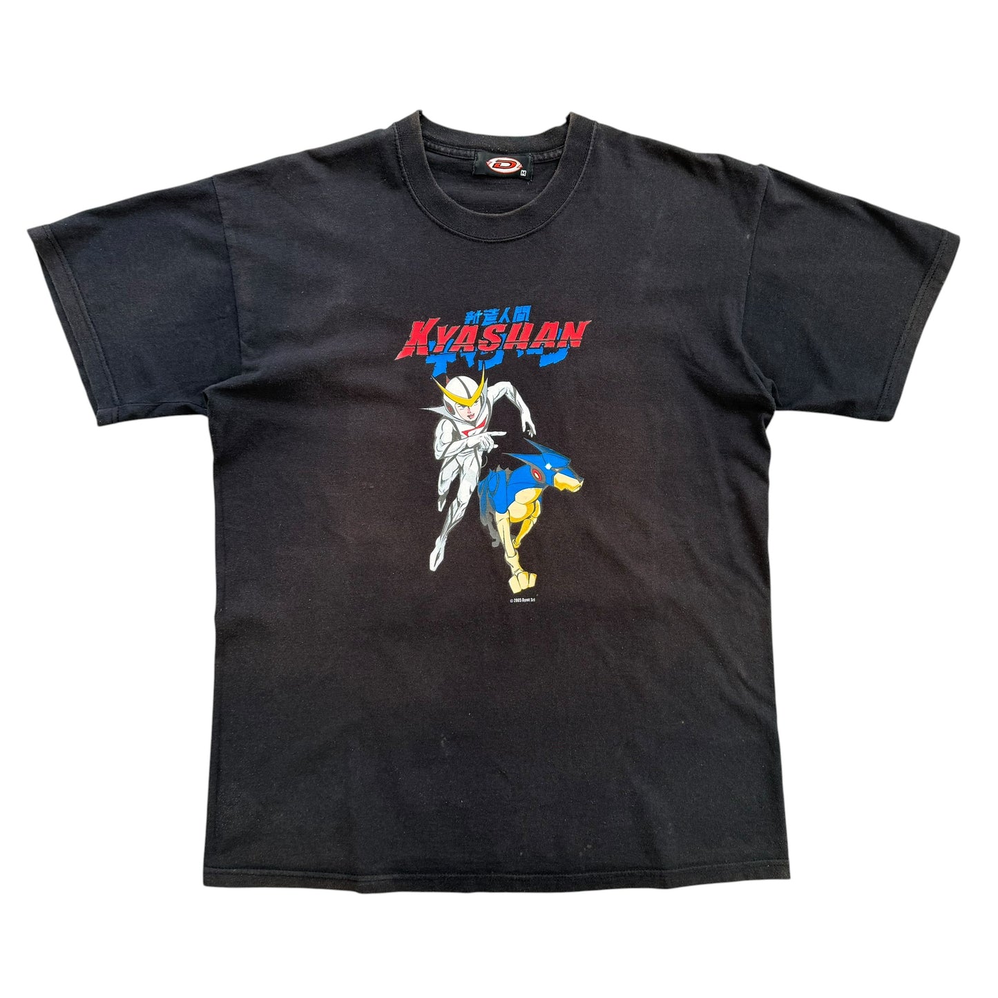 2005 Casshan Anime - Kyashan Graphic T-shirt - M