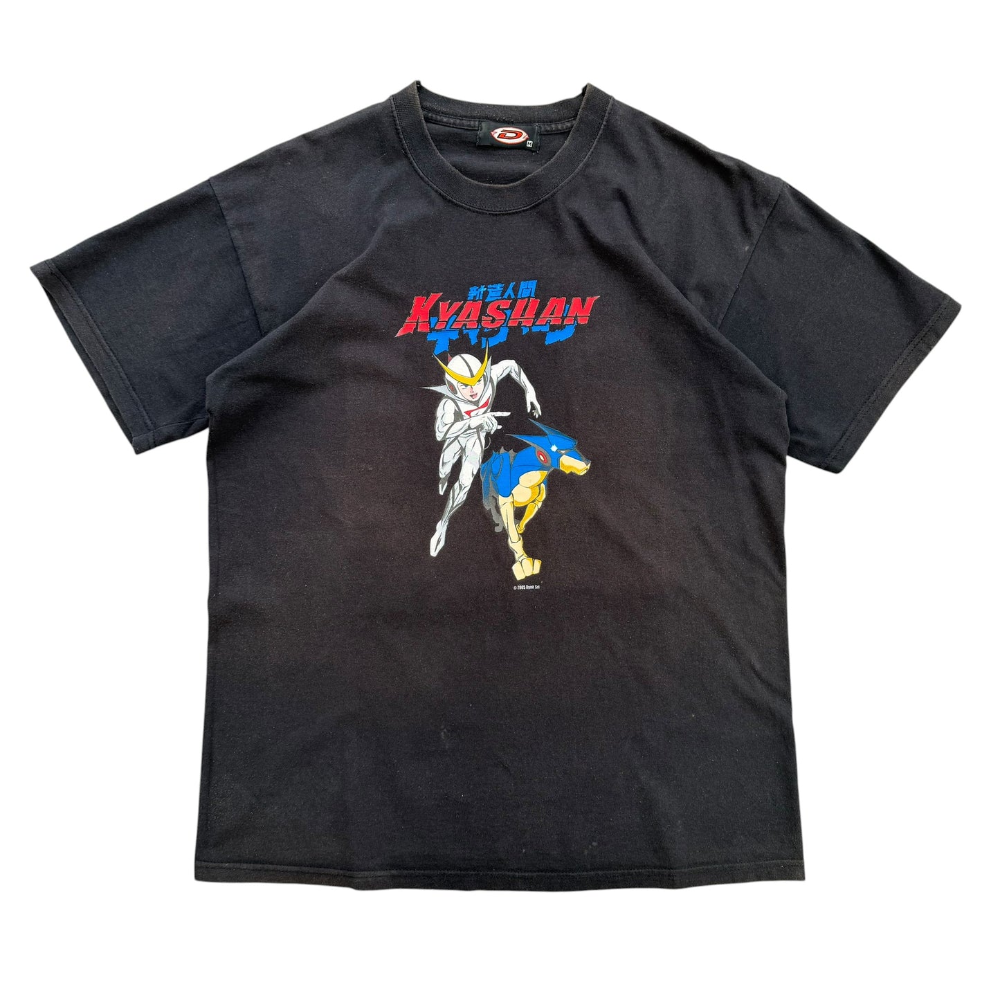 2005 Casshan Anime - Kyashan Graphic T-shirt - M