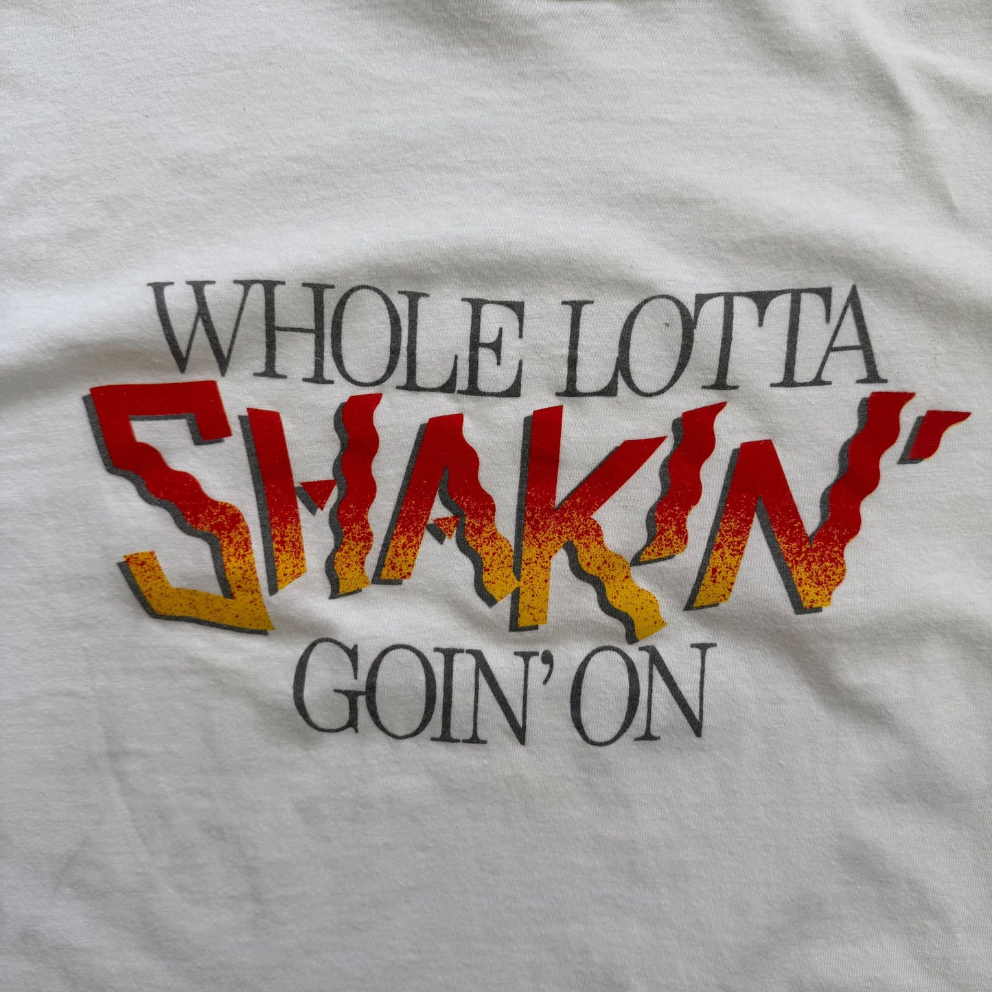 1990's First Citizens Bank - Whole Lotta Shakin T-Shirt - L