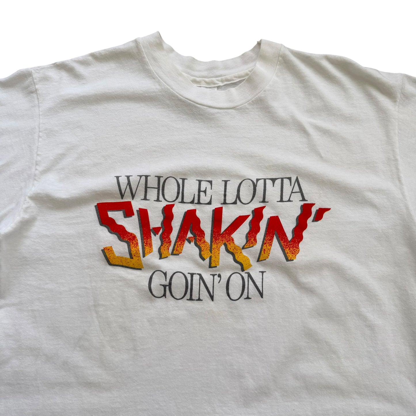 1990's First Citizens Bank - Whole Lotta Shakin T-Shirt - L