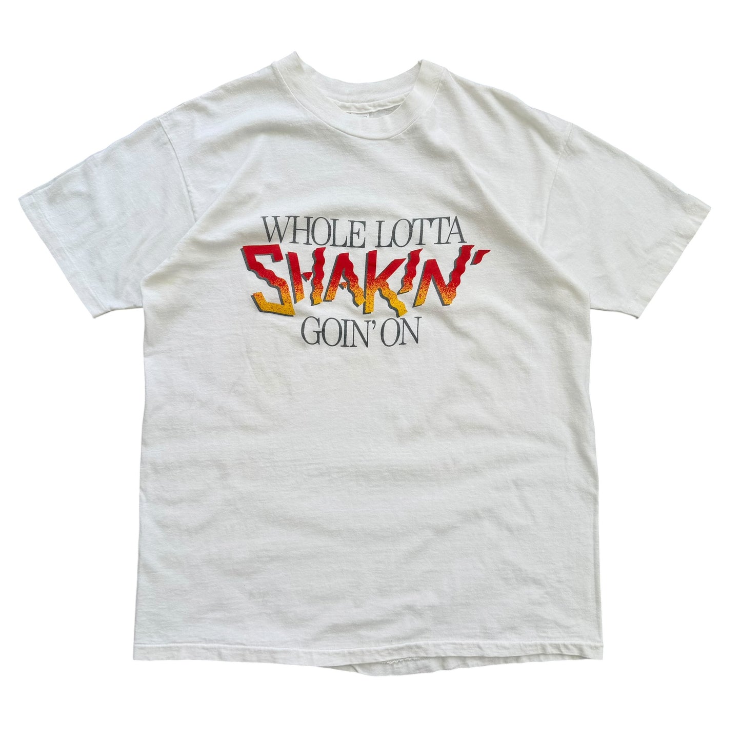 1990's First Citizens Bank - Whole Lotta Shakin T-Shirt - L