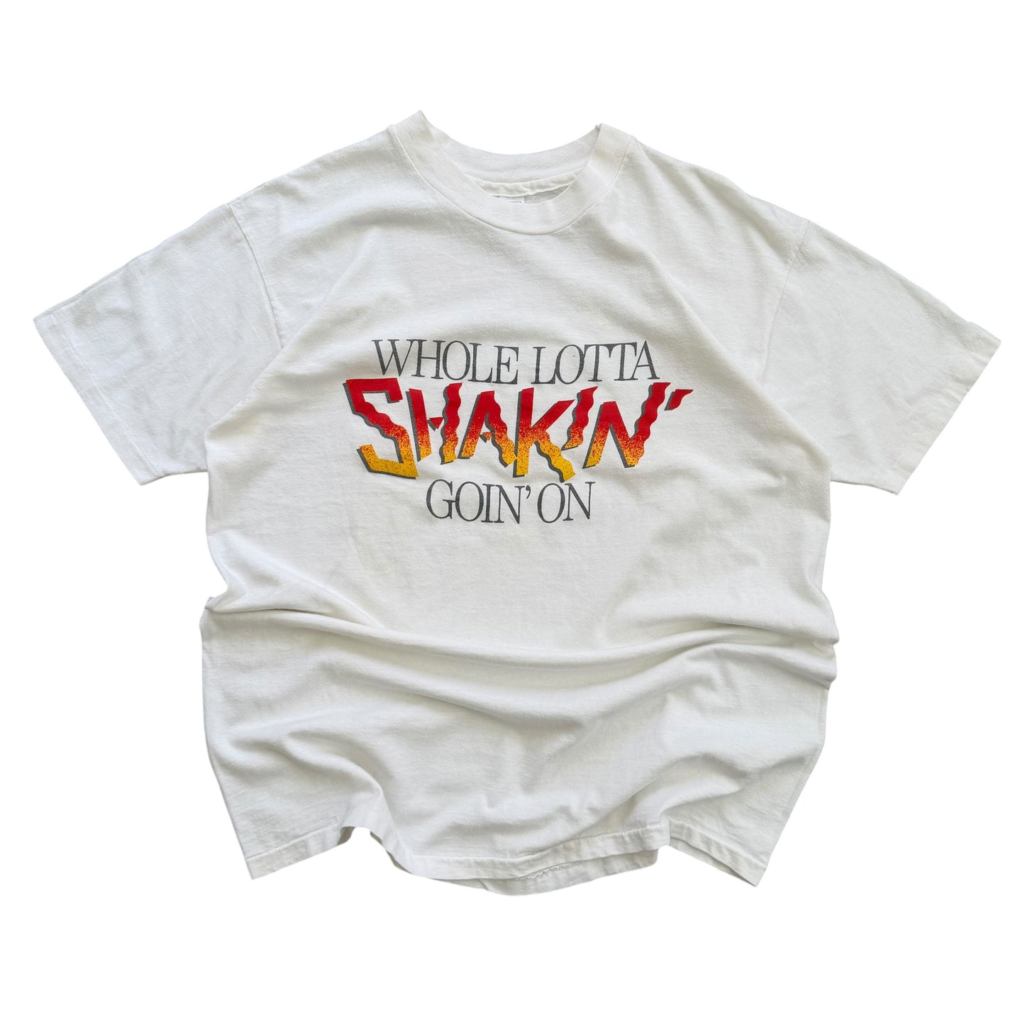 1990's First Citizens Bank - Whole Lotta Shakin T-Shirt - L
