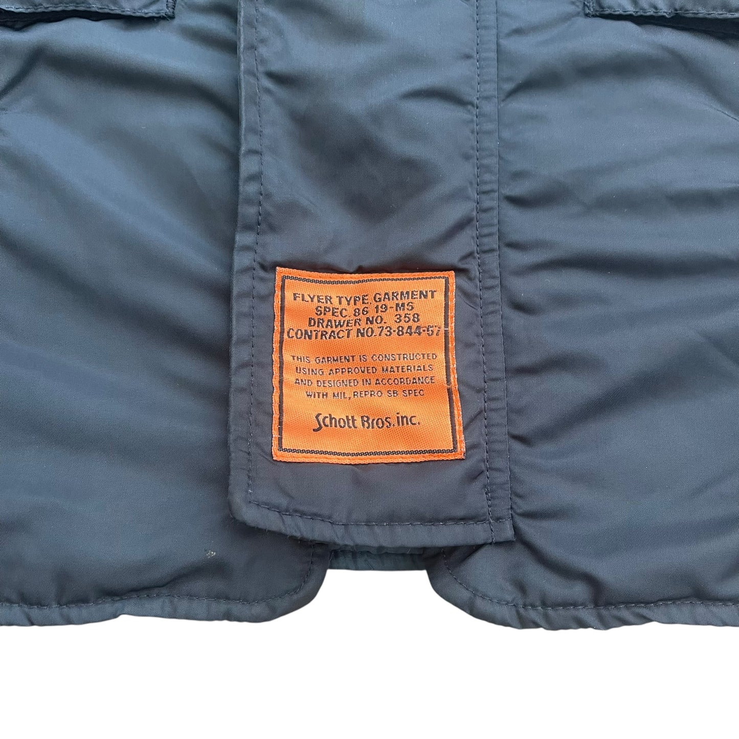 1990's Schott NYC Tactical Sleeveless Vest - M