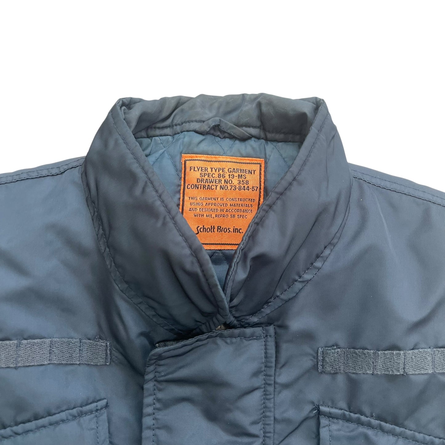 1990's Schott NYC Tactical Sleeveless Vest - M