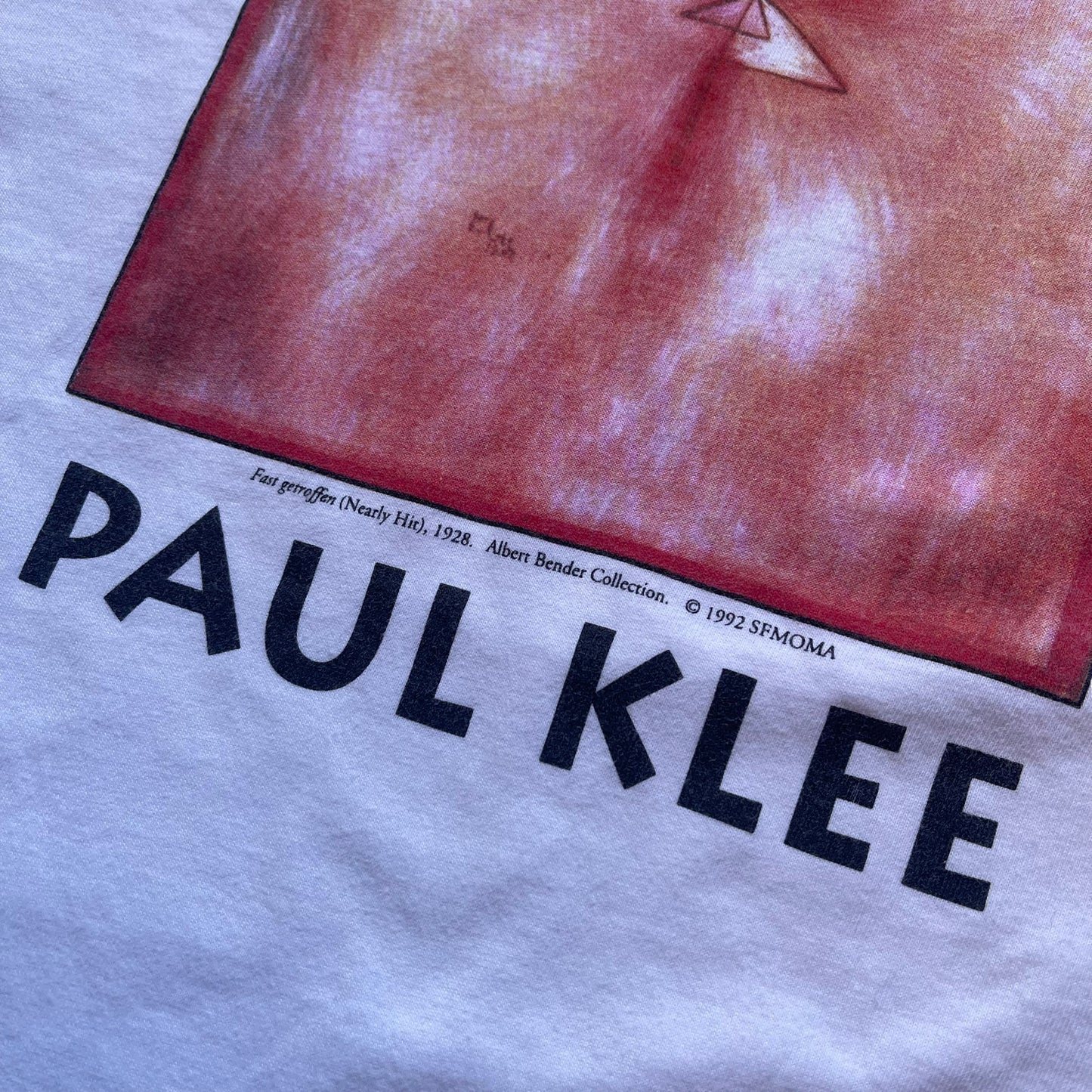 1992 Paul Klee - San Francisco Museum of Modern Art T-shirt - L