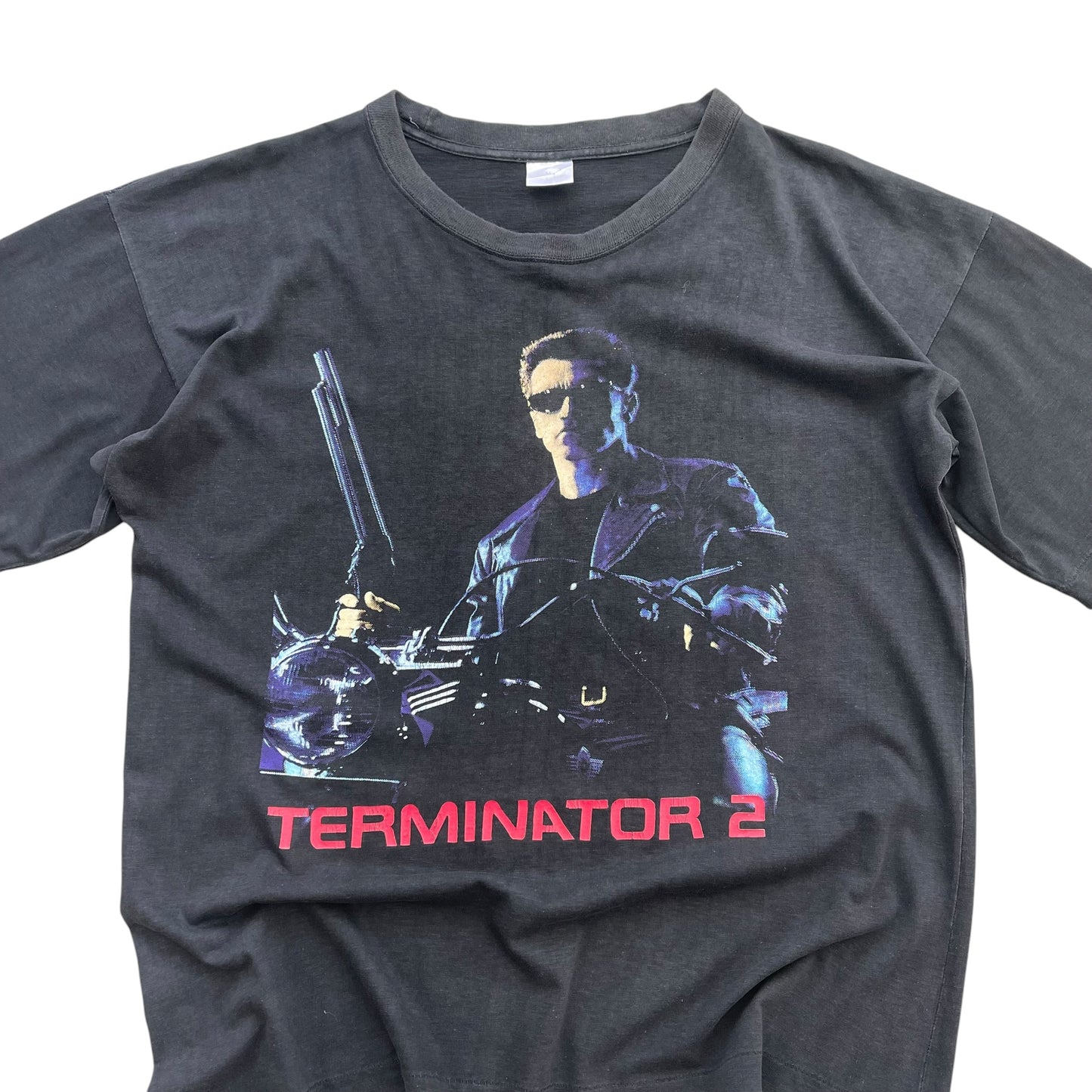 1990's Terminator 2 - Movie Bootleg T-shirt - L