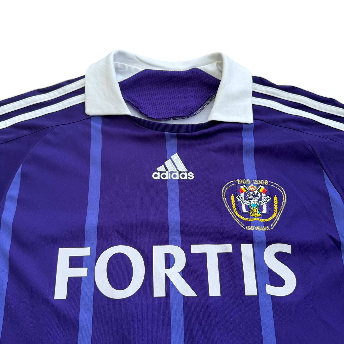 2008 RSC Anderlecht Fortis “100 Years” - GILLET #30 Jersey - M