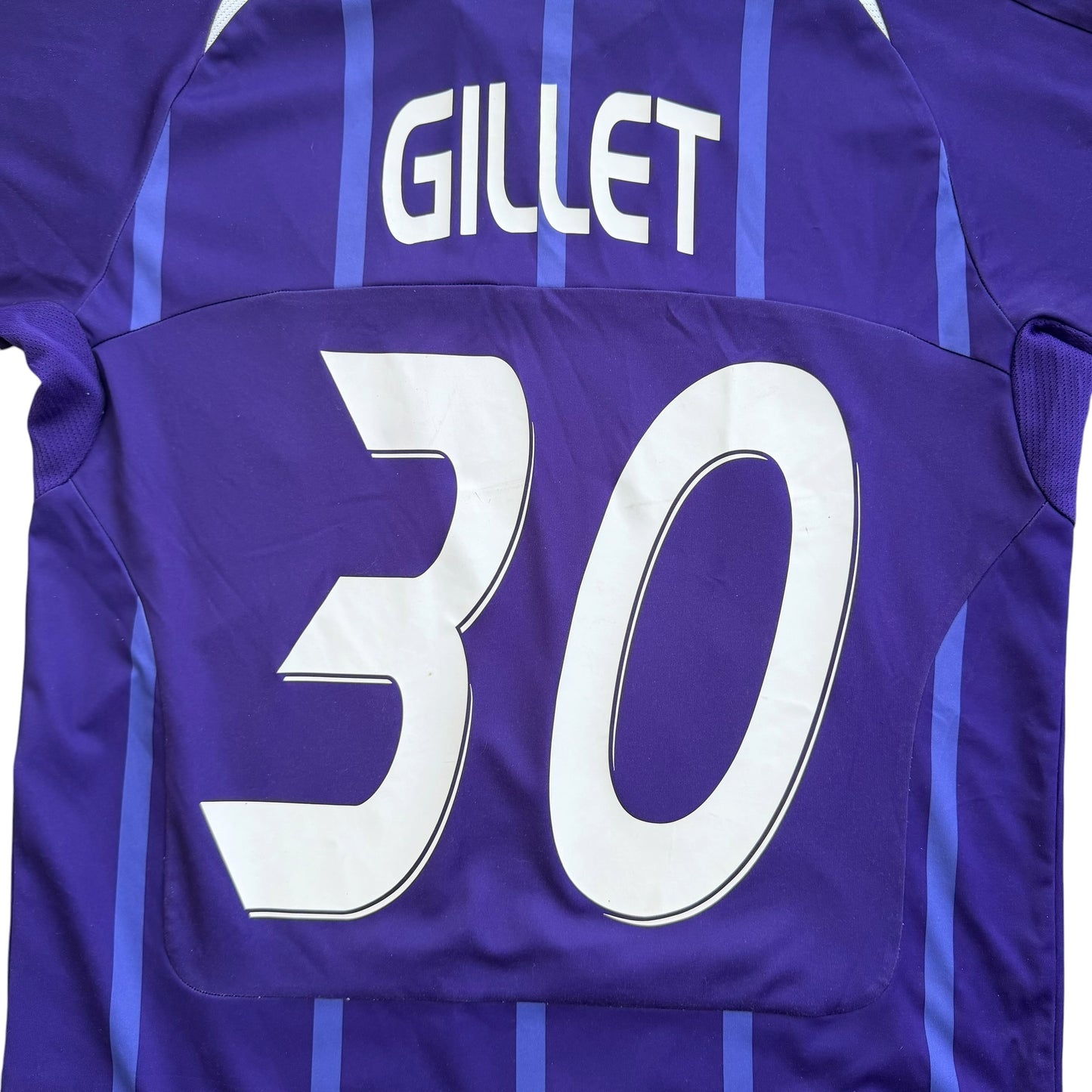 2008 RSC Anderlecht Fortis “100 Years” - GILLET #30 Jersey - M