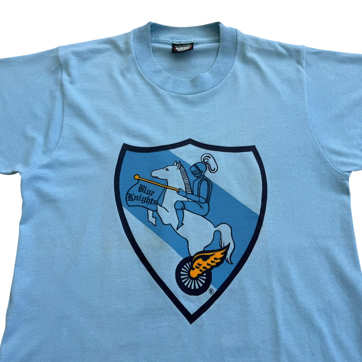 1990's Blue Knights - Bikers Club Graphic T-shirt - M