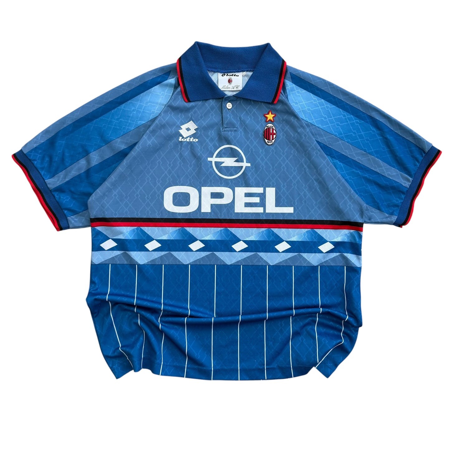 1995/1996 AC Milan - Ultra Rare Fourth Football Jersey - L