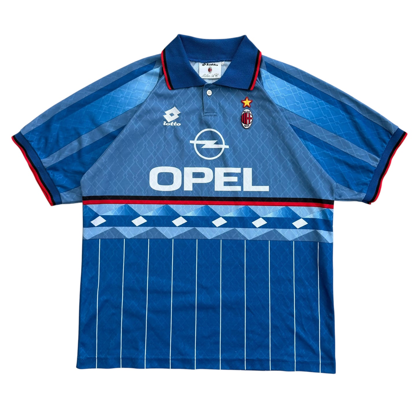 1995/1996 AC Milan - Ultra Rare Fourth Football Jersey - L