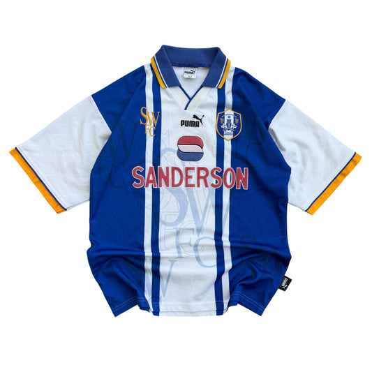 1995/1997 Sheffield Wednesday - Premier League Home Football Shirt - L