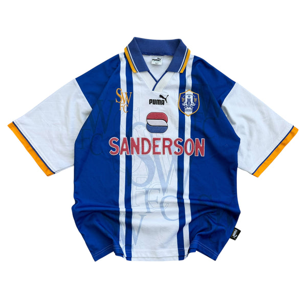 1995/1997 Sheffield Wednesday - Premier League Home Football Shirt - L